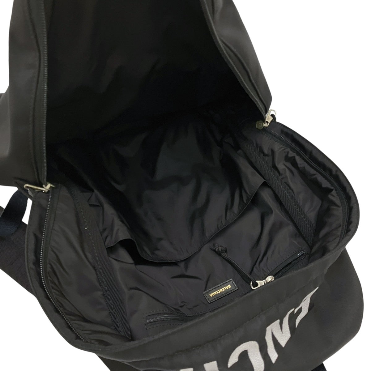 BALENCIAGA(バレンシアガ) ロゴウィールバックパック 525162 ブラック