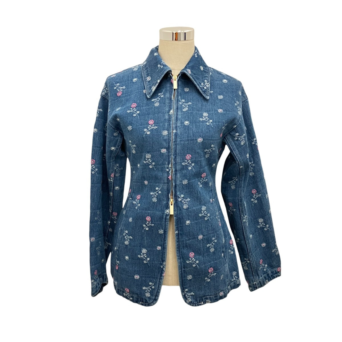 26SS【FLORAL JACQUARD DENIM JACKET】フローラルジャガードデニムジャケットMM26SS-JK079