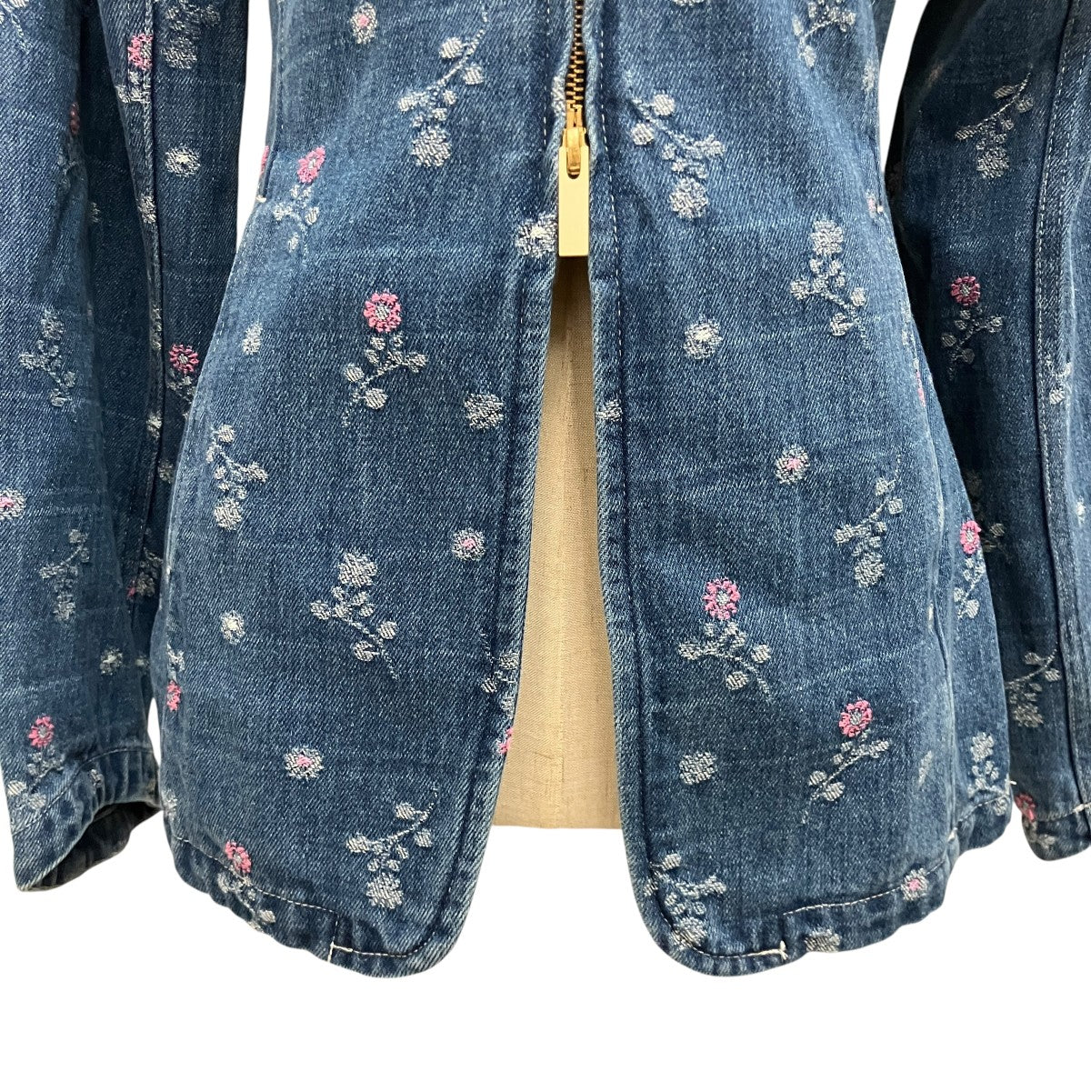 26SS【FLORAL JACQUARD DENIM JACKET】フローラルジャガードデニムジャケットMM26SS-JK079