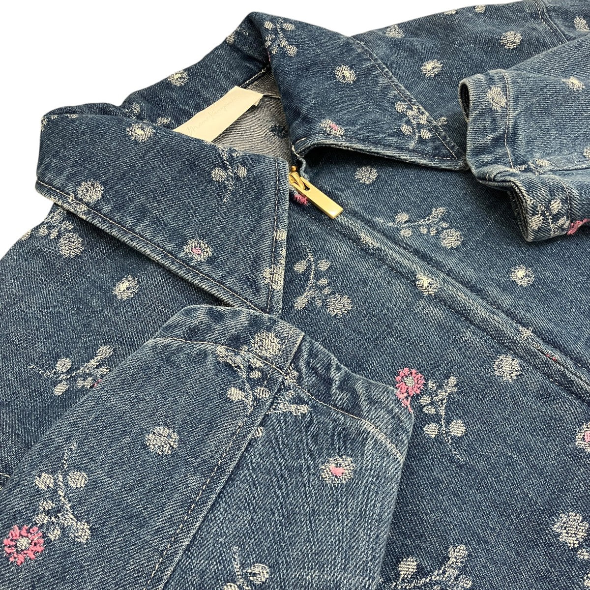 26SS【FLORAL JACQUARD DENIM JACKET】フローラルジャガードデニムジャケットMM26SS-JK079