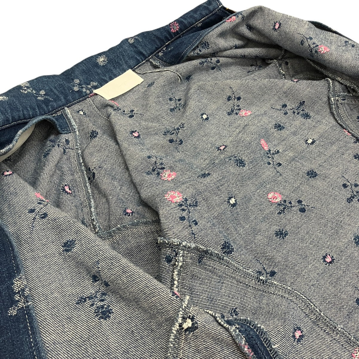 26SS【FLORAL JACQUARD DENIM JACKET】フローラルジャガードデニムジャケットMM26SS-JK079