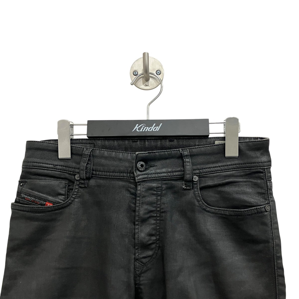 【SLEENKER】コーティングストレッチデニムパンツ
