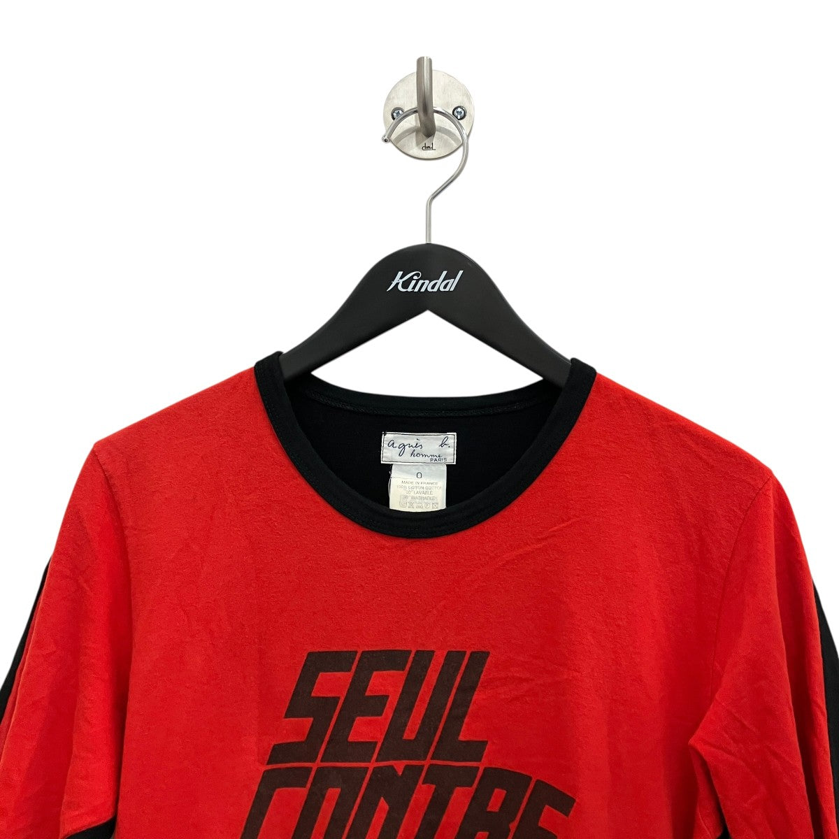 【SEUL CONTRE TOUS】プリントTシャツ