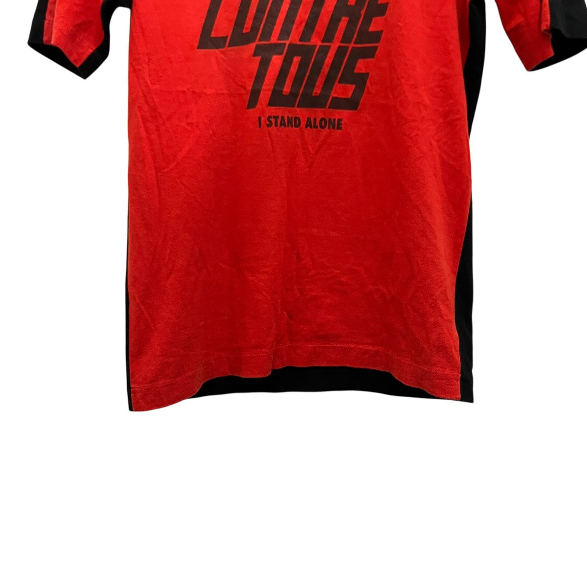 【SEUL CONTRE TOUS】プリントTシャツ