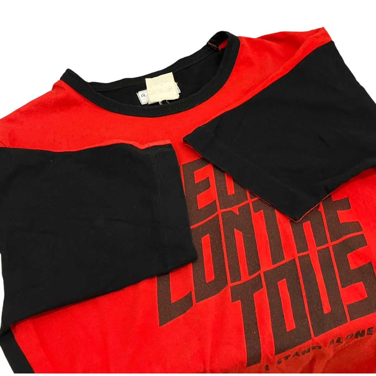 【SEUL CONTRE TOUS】プリントTシャツ