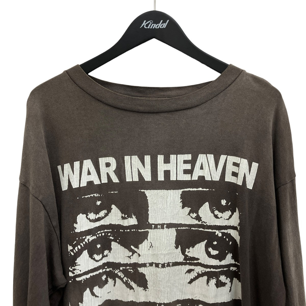 【EYES WIH L S TEE XL】ヴィンテージ加工カットソーSM-A21-0000-024