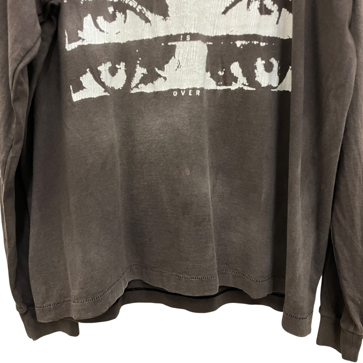 【EYES WIH L S TEE XL】ヴィンテージ加工カットソーSM-A21-0000-024