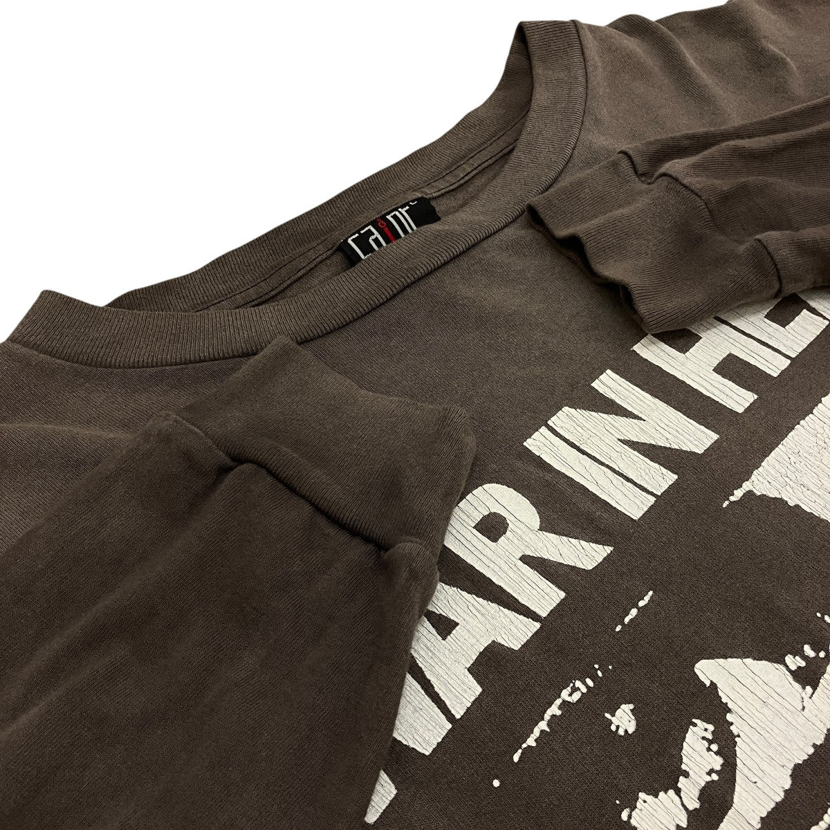 【EYES WIH L S TEE XL】ヴィンテージ加工カットソーSM-A21-0000-024