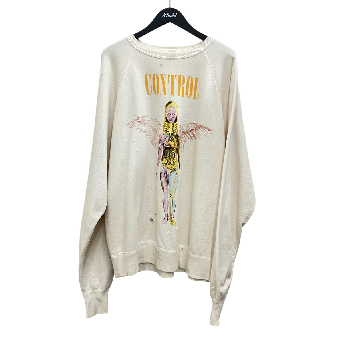 【ANTMY OF ANGEL SWEAT SHIRT】ヴィンテージ加工スウェットSM-A21-0000-032