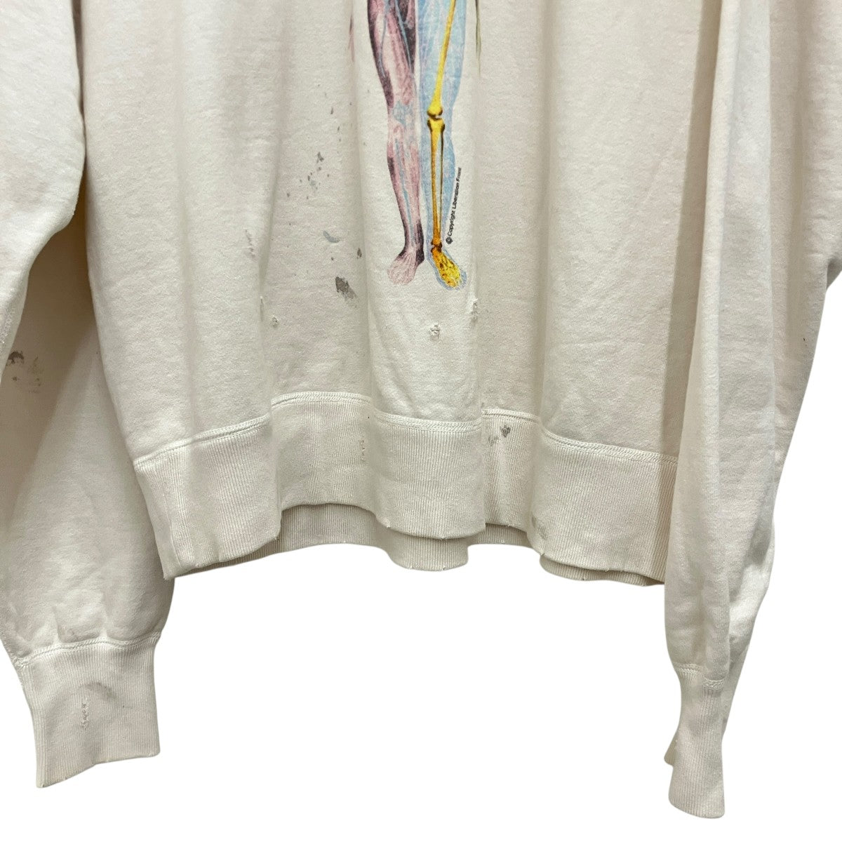 【ANTMY OF ANGEL SWEAT SHIRT】ヴィンテージ加工スウェットSM-A21-0000-032