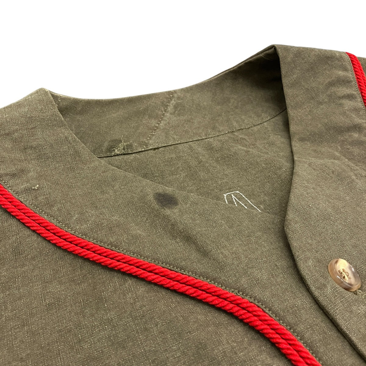 【MILITARY BASEBALL SHIRT】ミリタリーベースボール半袖シャツRE-CO-KH-00-00-136