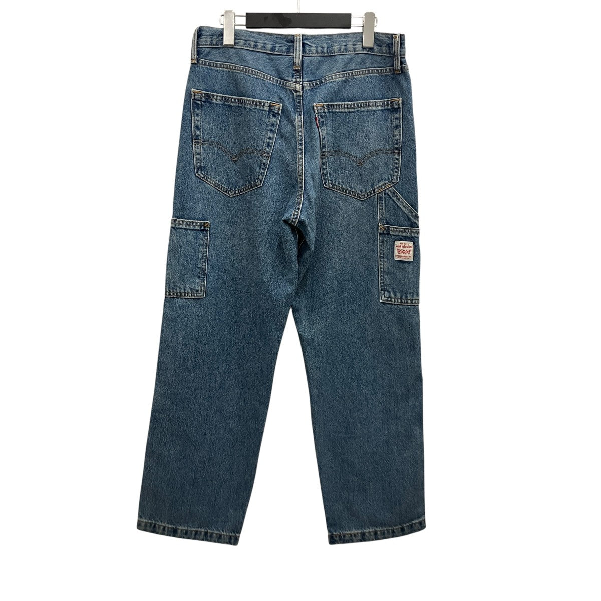 WORKWEAR 568 ルーズストレート ダブルニー デニムパンツPC9-A7367-0003