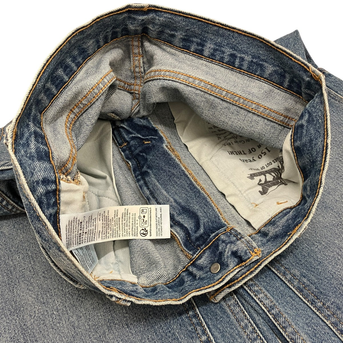 WORKWEAR 568 ルーズストレート ダブルニー デニムパンツPC9-A7367-0003