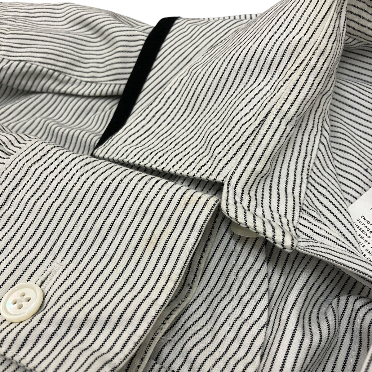 【TRAIL VEST STRIPE SHIRT】トレイル ベスト付き ストライプシャツ25SS21SH157