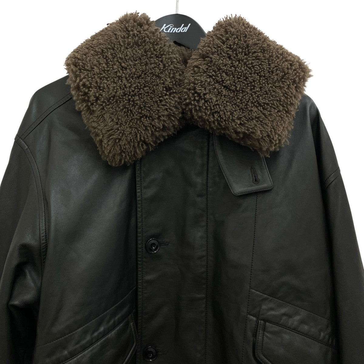 シアリング レザーフライトジャケットOW1101