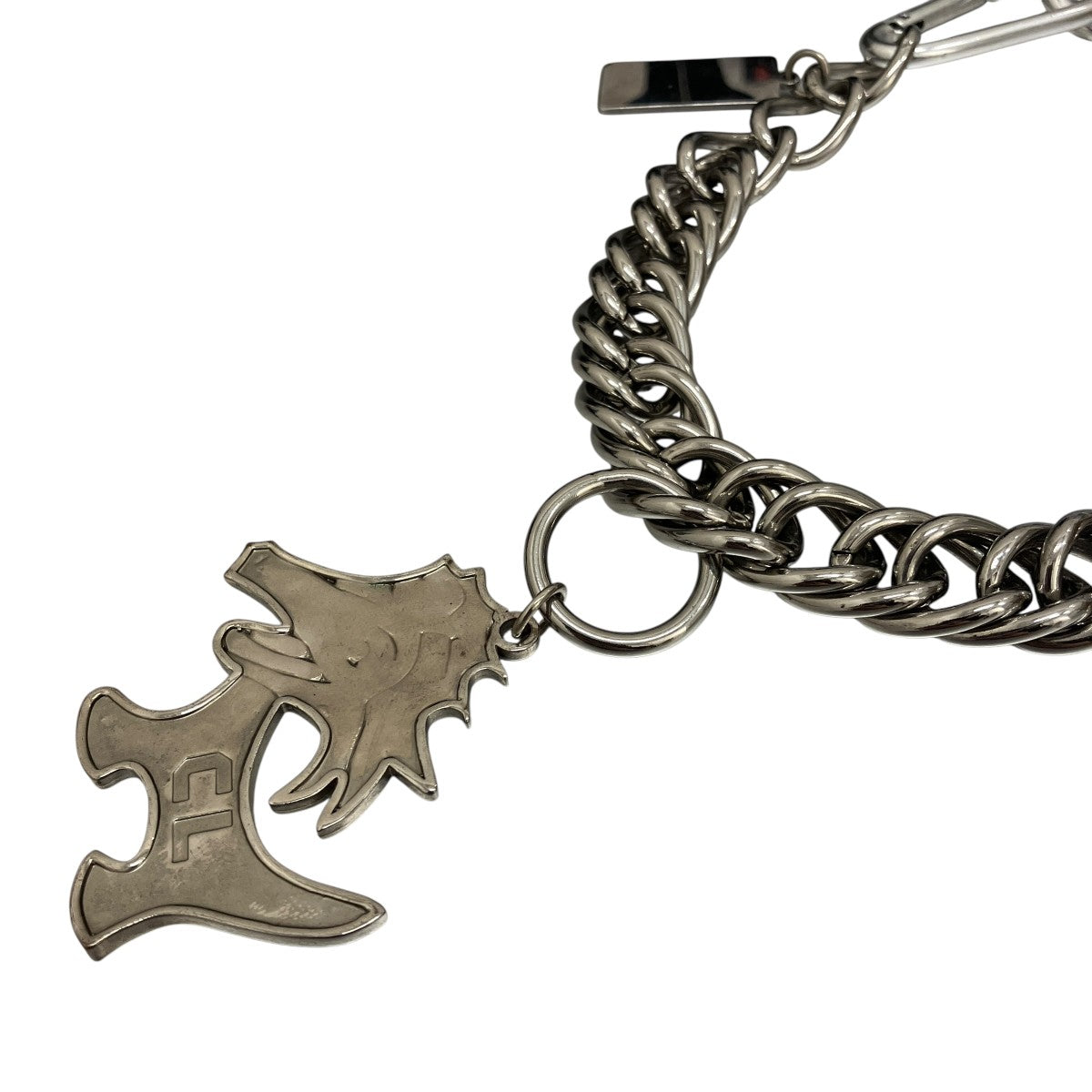 【DRAGON CHARM CARABINER NECKLACE】ドラゴンチャームネックレス