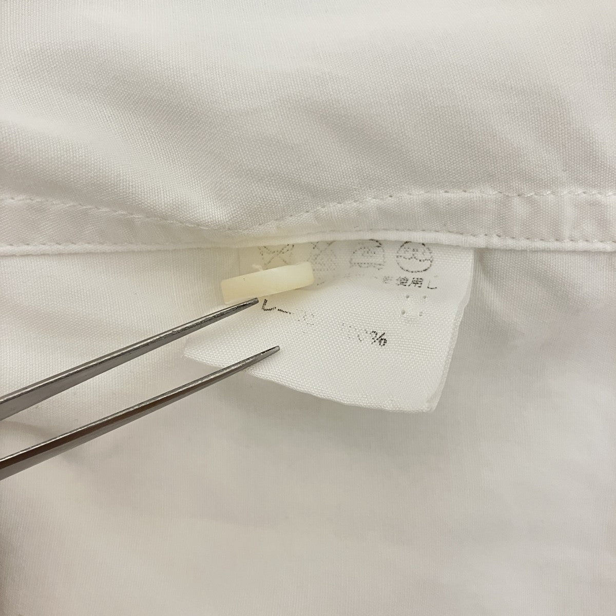 ISSEY MIYAKE ステッチ半袖シャツ 古着・中古-9枚目のアイテム画像