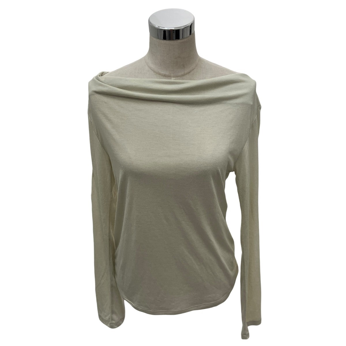 【fine jersey long sleeve T shirt】ボートネックカットソーRAP064