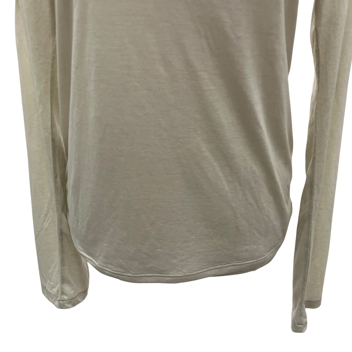 【fine jersey long sleeve T shirt】ボートネックカットソーRAP064