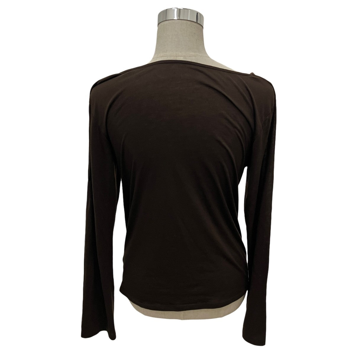 【fine jersey long sleeve T shirt】ボートネックカットソーRAP063