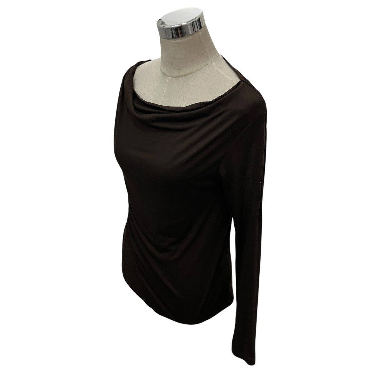【fine jersey long sleeve T shirt】ボートネックカットソーRAP063