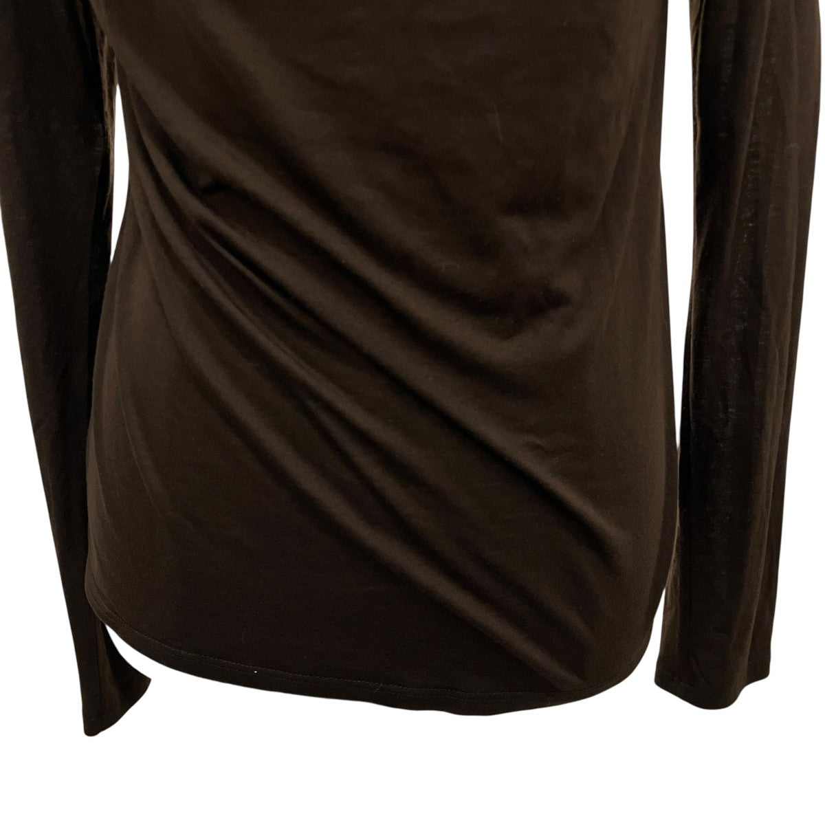 【fine jersey long sleeve T shirt】ボートネックカットソーRAP063