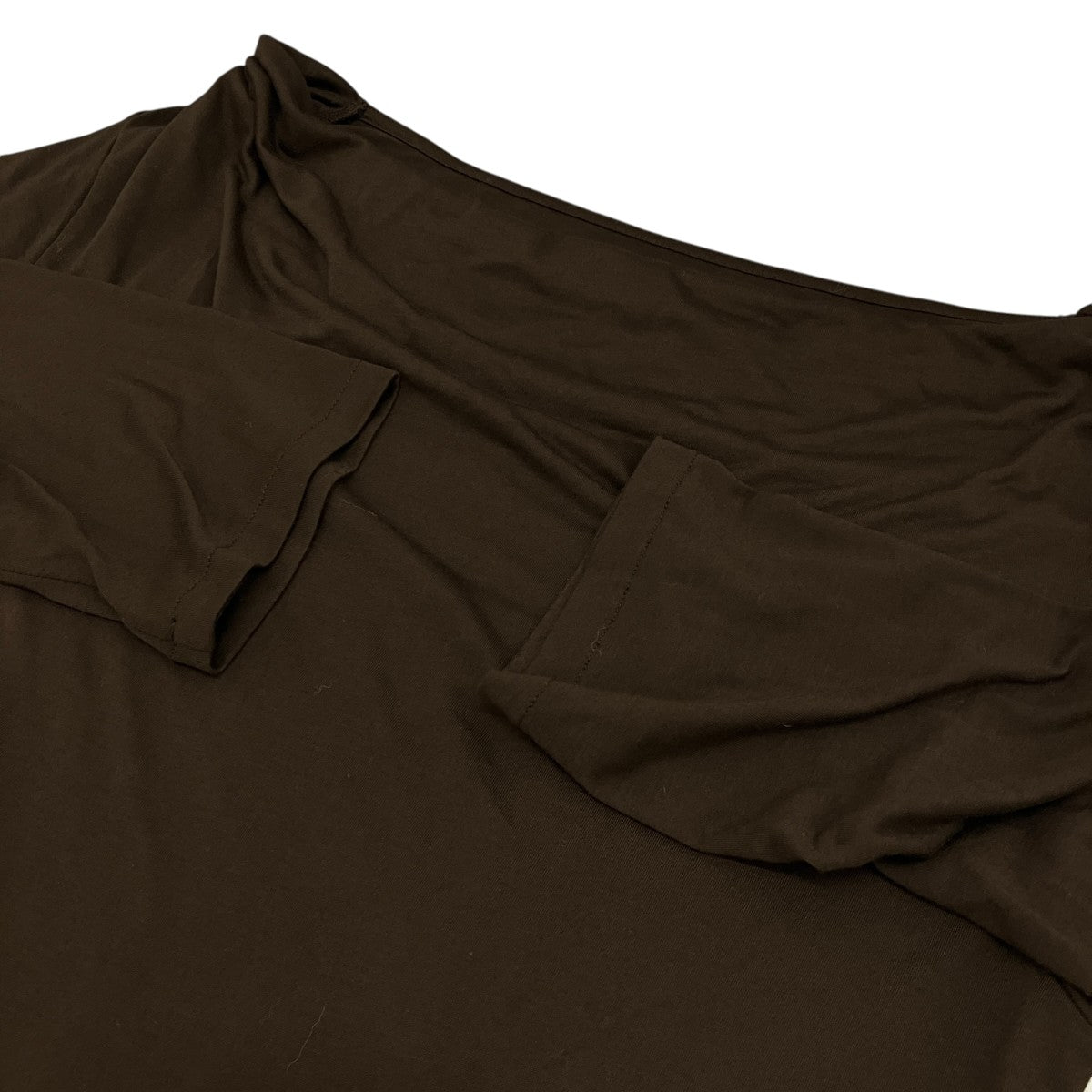 【fine jersey long sleeve T shirt】ボートネックカットソーRAP063