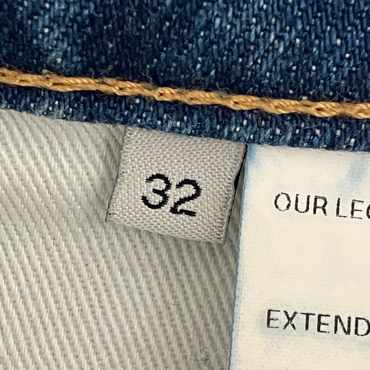 【Third Cut Bleach Denim】デニムパンツM2225SGB