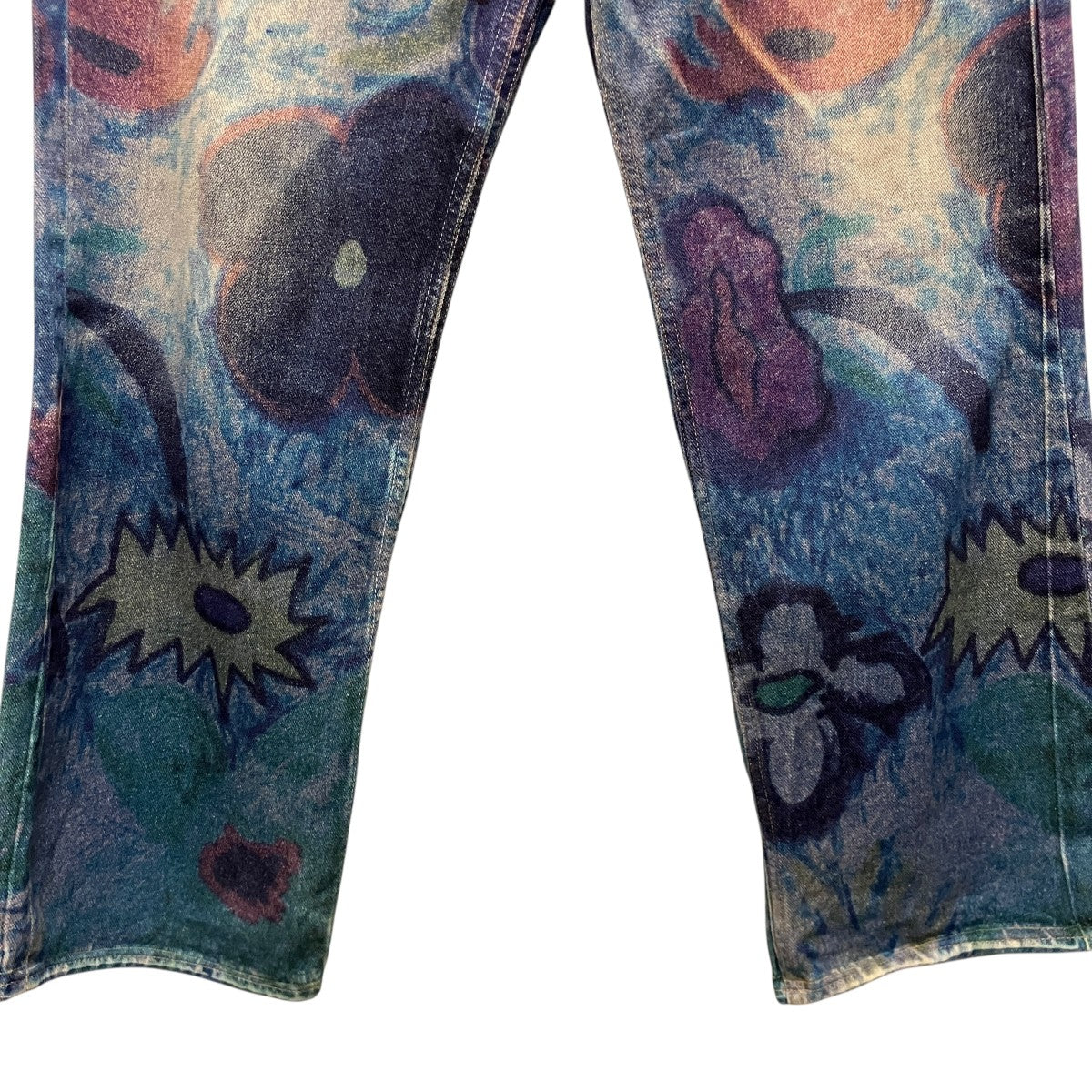 OUR LEGACY(アワーレガシー) 【THIRD CUT DIGITAL CHALK FLOWER DENIM