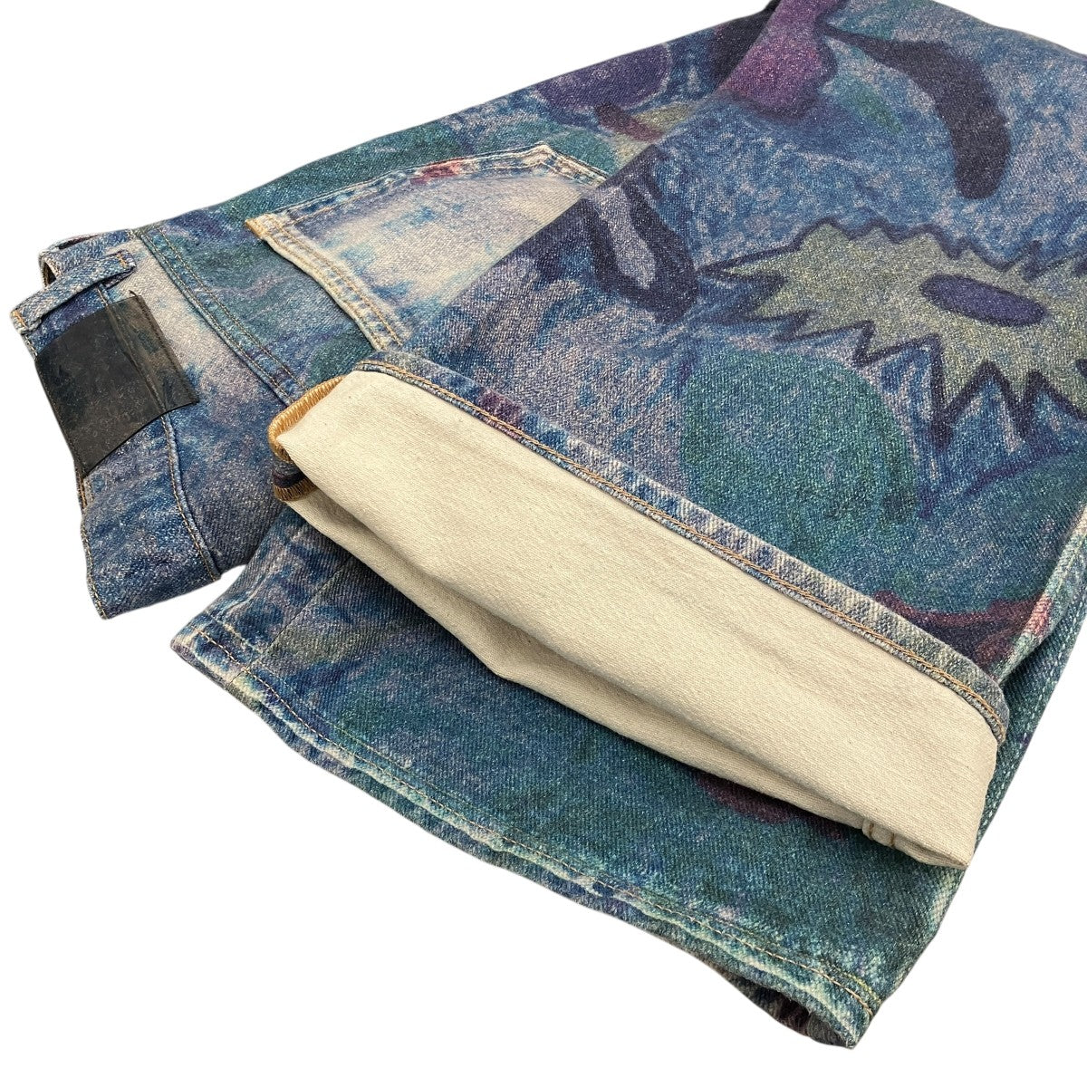 OUR LEGACY(アワーレガシー) 【THIRD CUT DIGITAL CHALK FLOWER DENIM