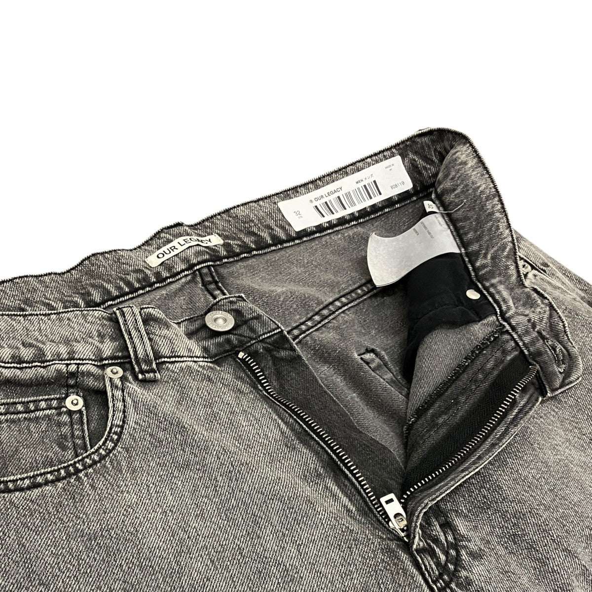 【Extended Third Cut Black Grey】デニムパンツM2205TB