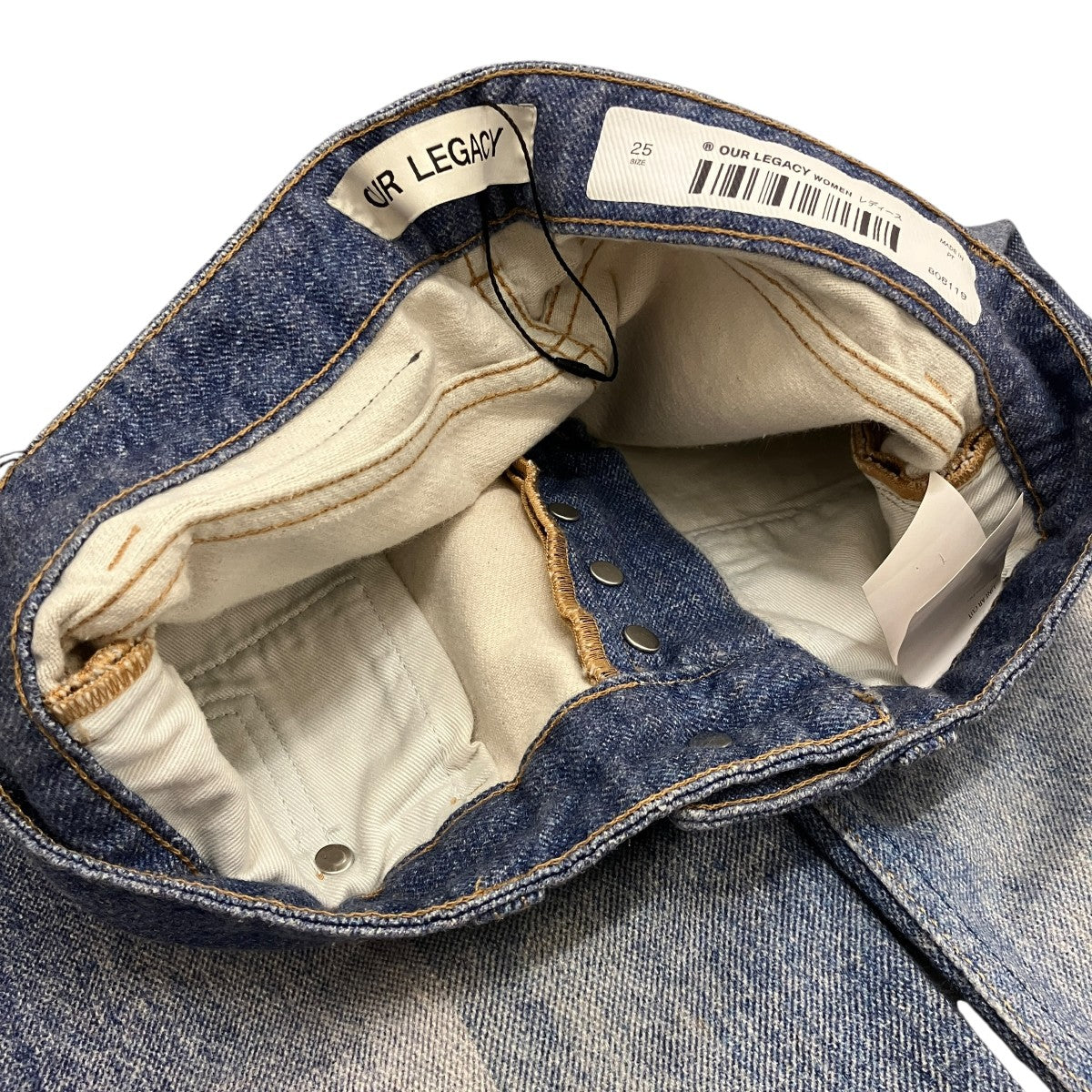 【LINEAR CUT DIGITAL DUAL DENIM】デニムパンツW2225LDD