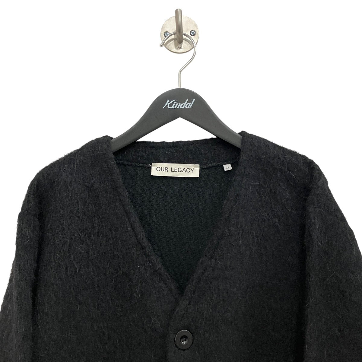 OUR LEGACY(アワーレガシー) 【Cardigan Black Mohair】モヘア