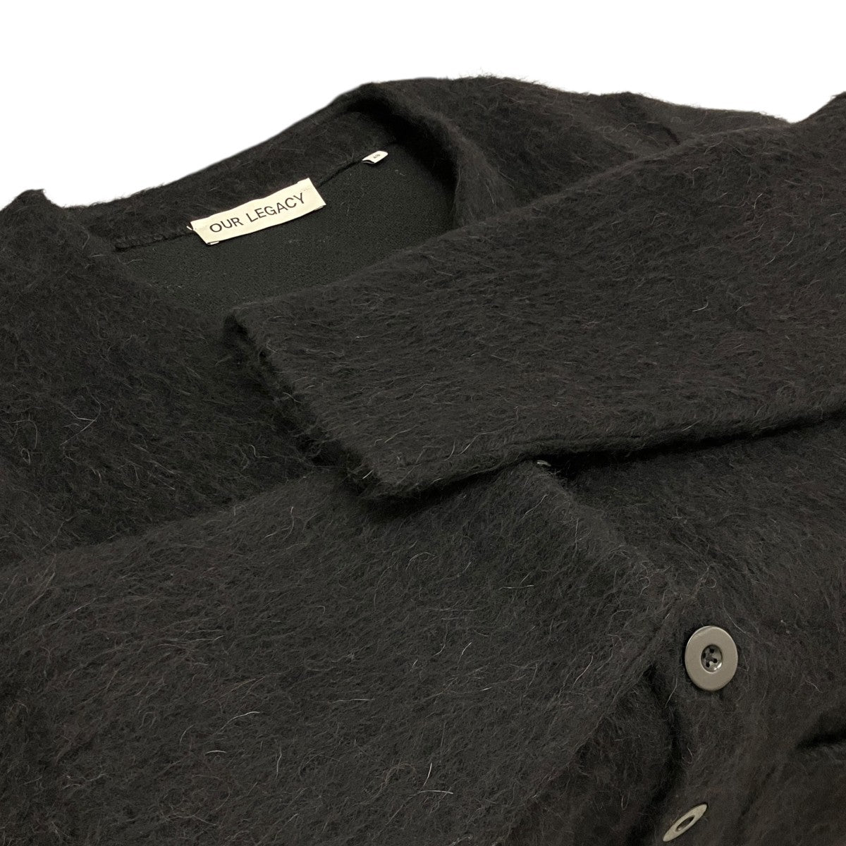 OUR LEGACY モヘアカーディガン M4206CBM OUR LEGACY(アワーレガシー) 【Cardigan Black Mohair】モヘア