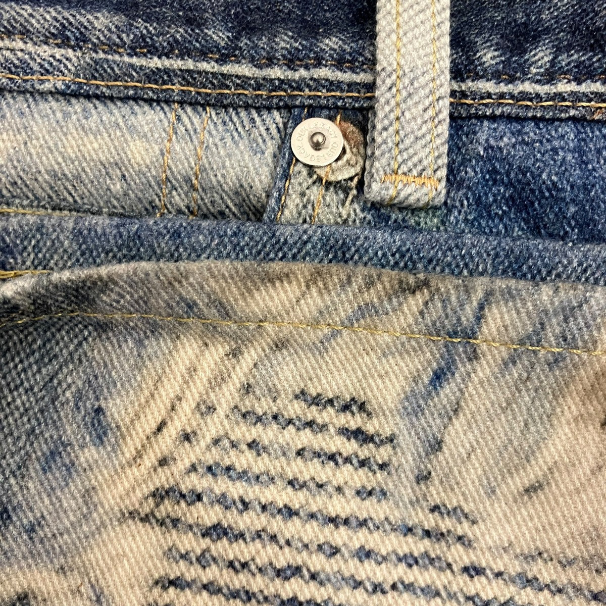 【Third Cut Digital Denim Print】デニムパンツM4205TDD