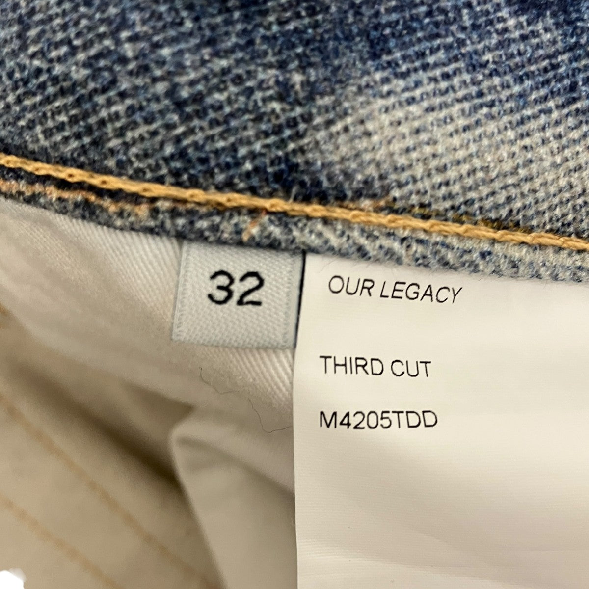 【Third Cut Digital Denim Print】デニムパンツM4205TDD