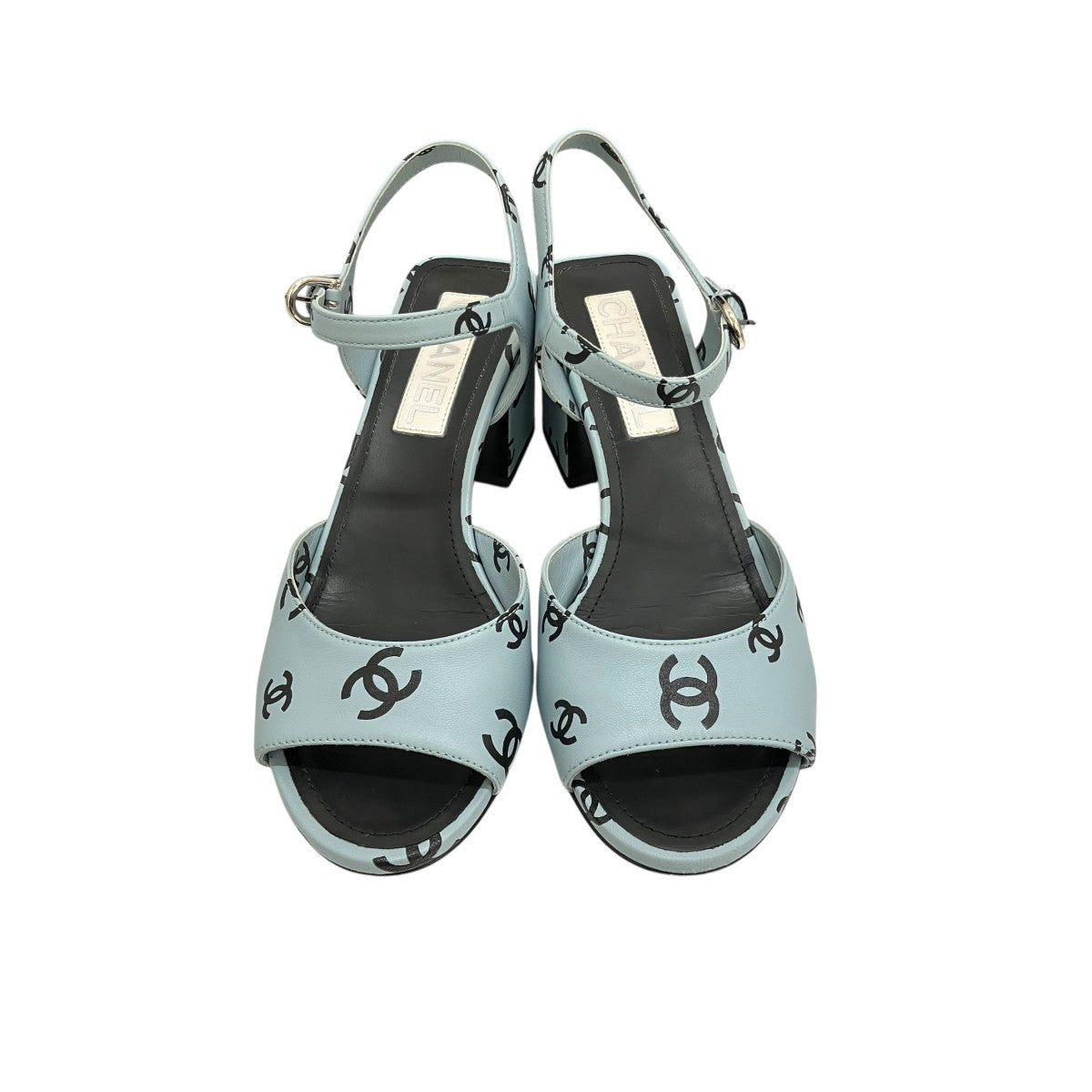 CHANEL(シャネル) ココマークプリントサンダルG38974 G38974 ライト