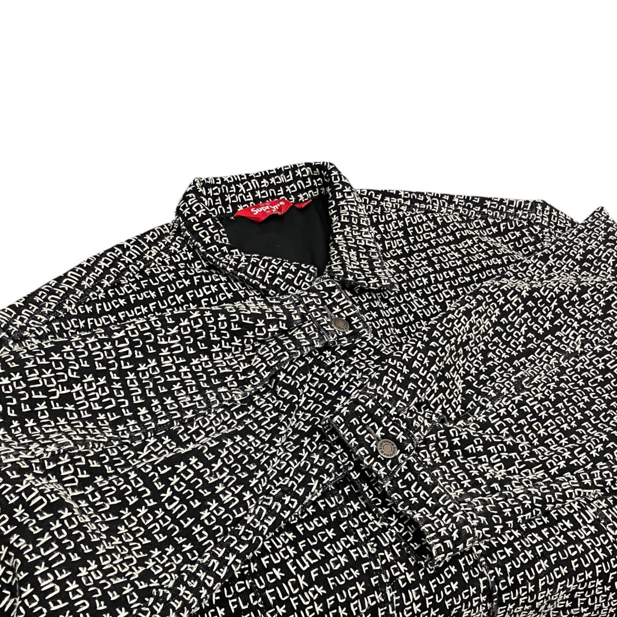 25SS【Fuck Stitch Denim Trucker Jacket】ステッチデニムジャケット