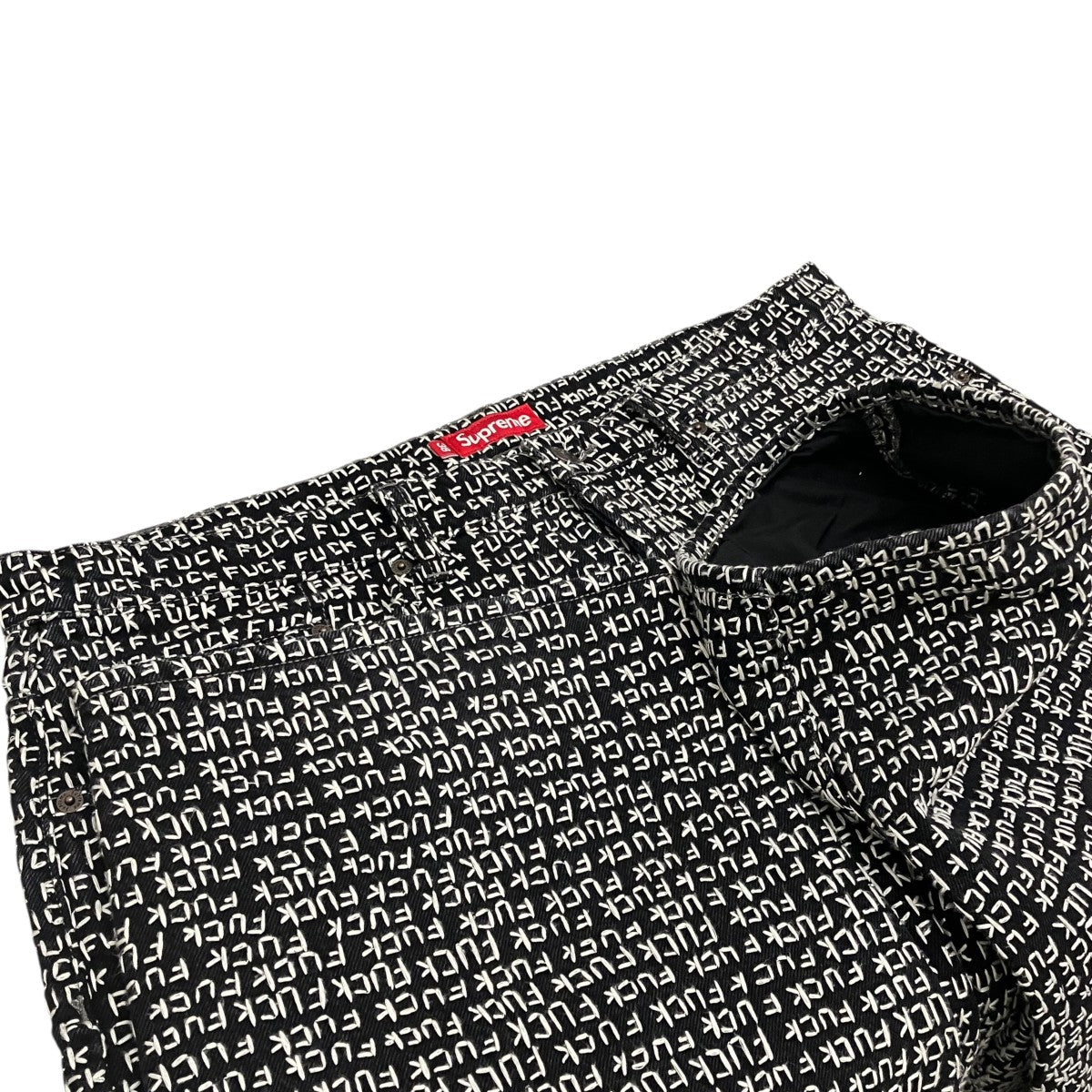 25SS【Fuck Stitch Loose Fit Jean】ステッチデニムパンツ