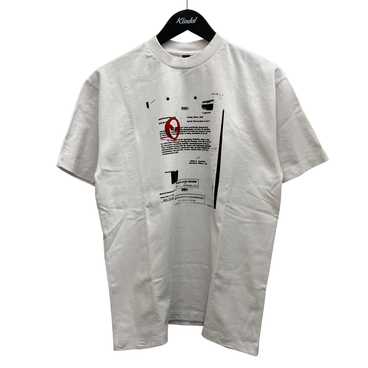 【Redacted SS Tee】プリントTシャツNP60011.03