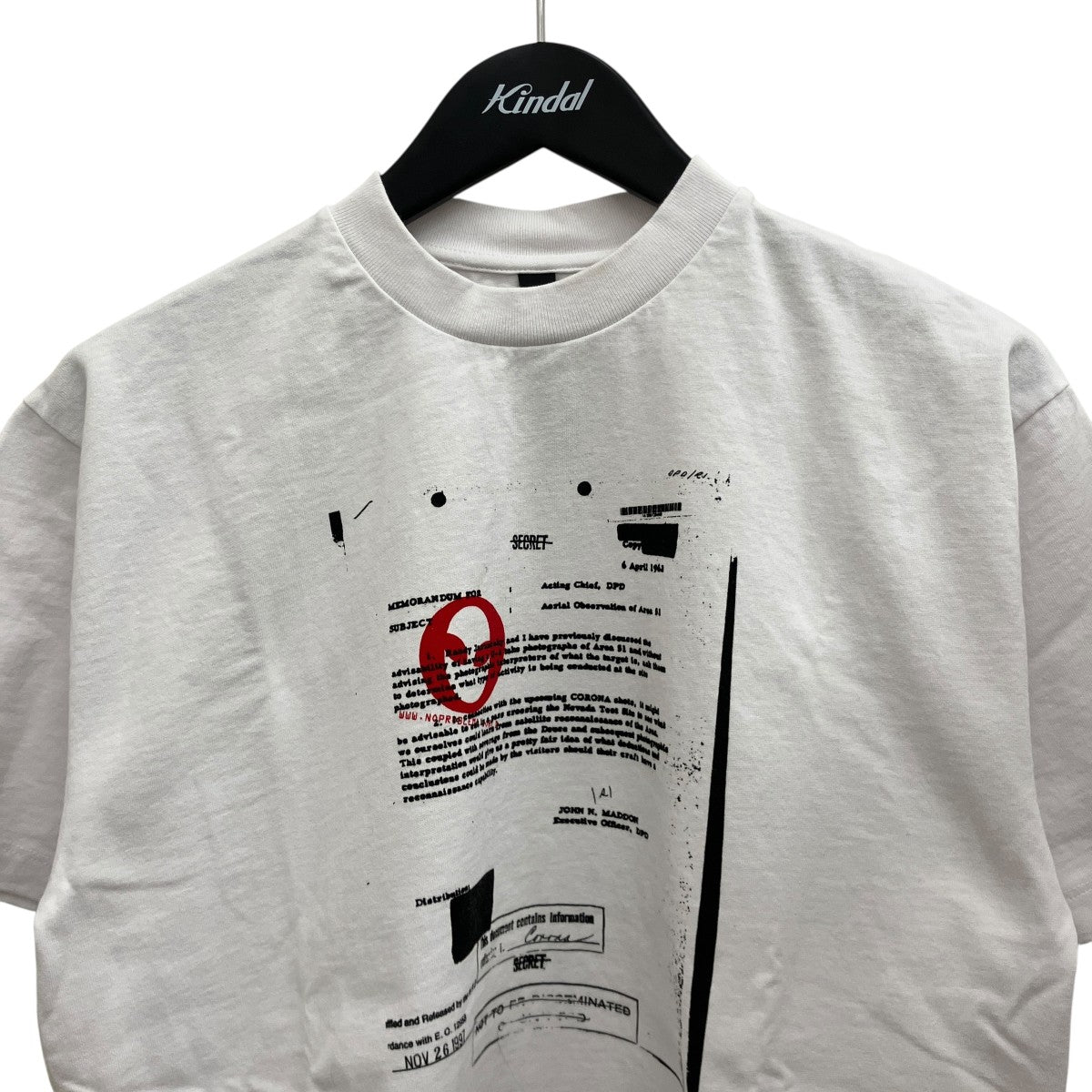 【Redacted SS Tee】プリントTシャツNP60011.03