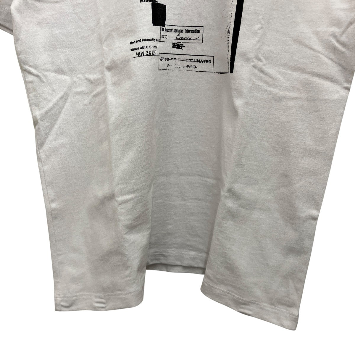 【Redacted SS Tee】プリントTシャツNP60011.03