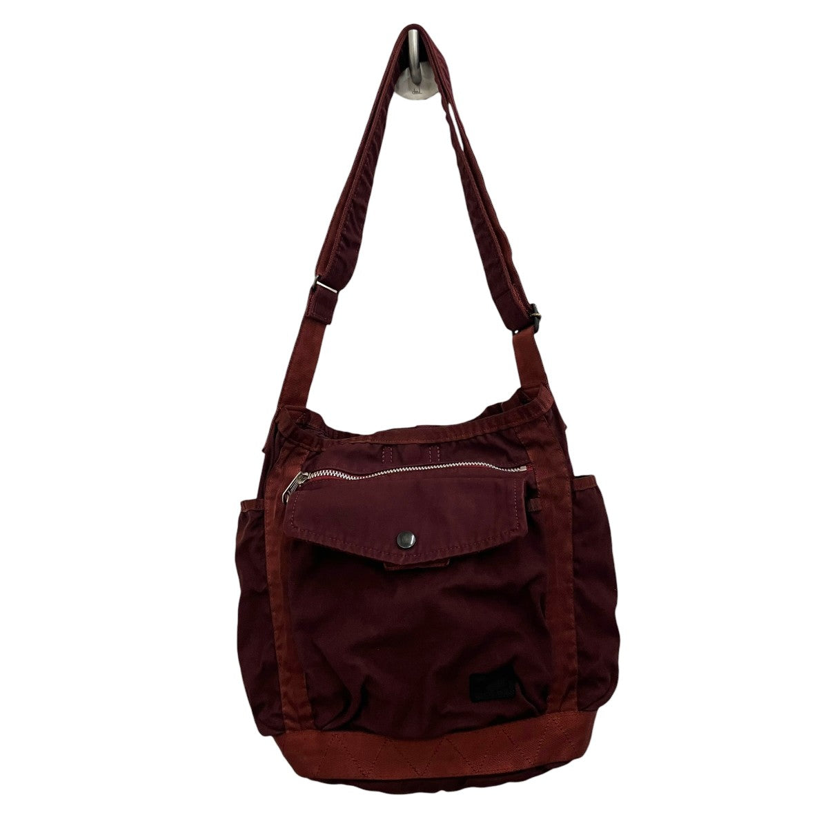 【CRAG SHOULDER BAG (S)】製品染めショルダーバッグ