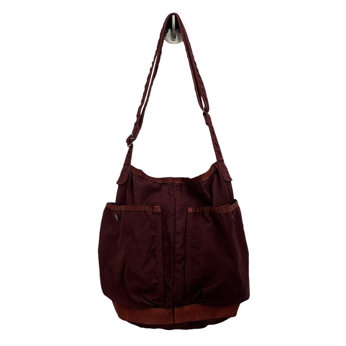 【CRAG SHOULDER BAG (S)】製品染めショルダーバッグ