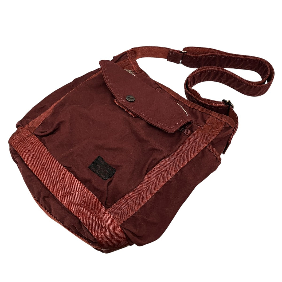 【CRAG SHOULDER BAG (S)】製品染めショルダーバッグ