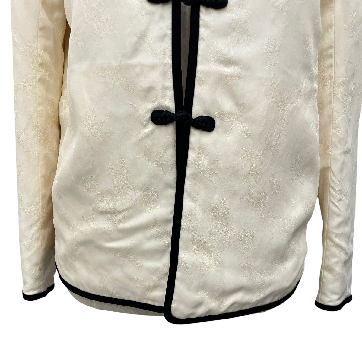 mame kurogouchi(マメクロゴウチ) 【CRANE PATTERN JACQUARED JACKET
