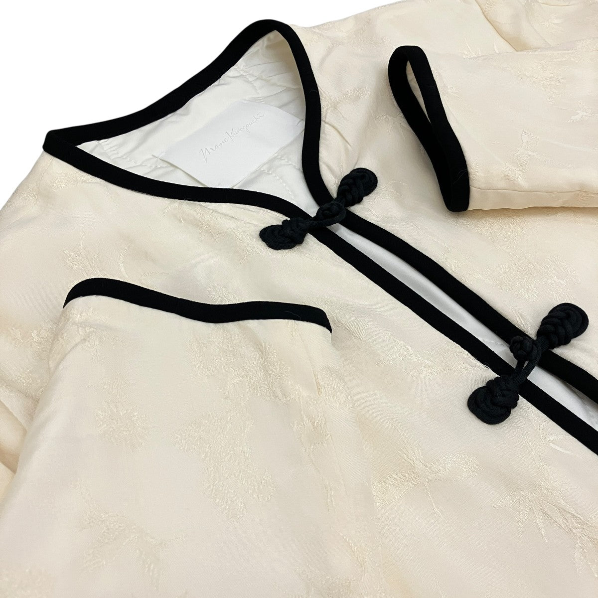 mame kurogouchi(マメクロゴウチ) 【CRANE PATTERN JACQUARED JACKET