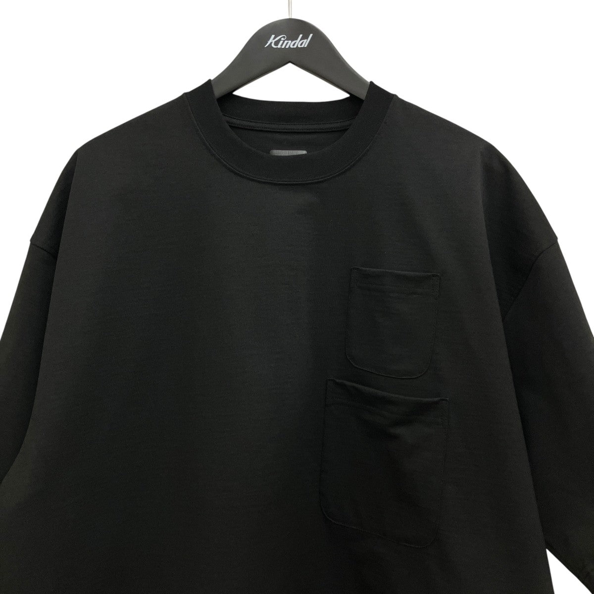 【TECH W POCKET CREW TEE】WポケットTシャツBE-32025