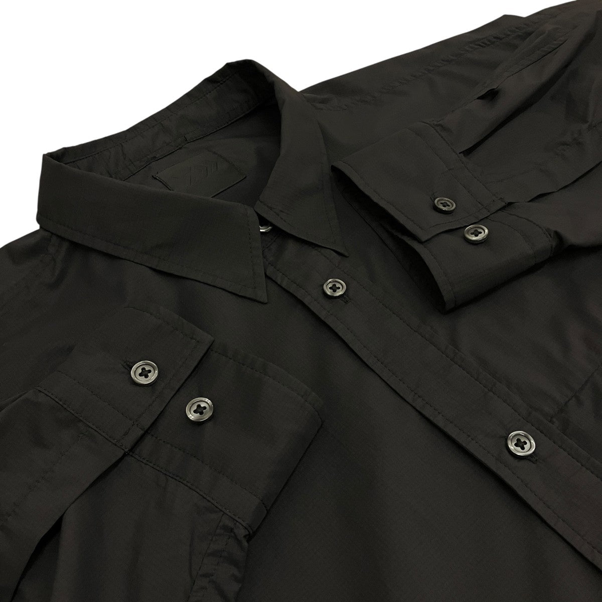 【TECH PERTEX TRAVEL SHIRT】ナイロンシャツBE-64026