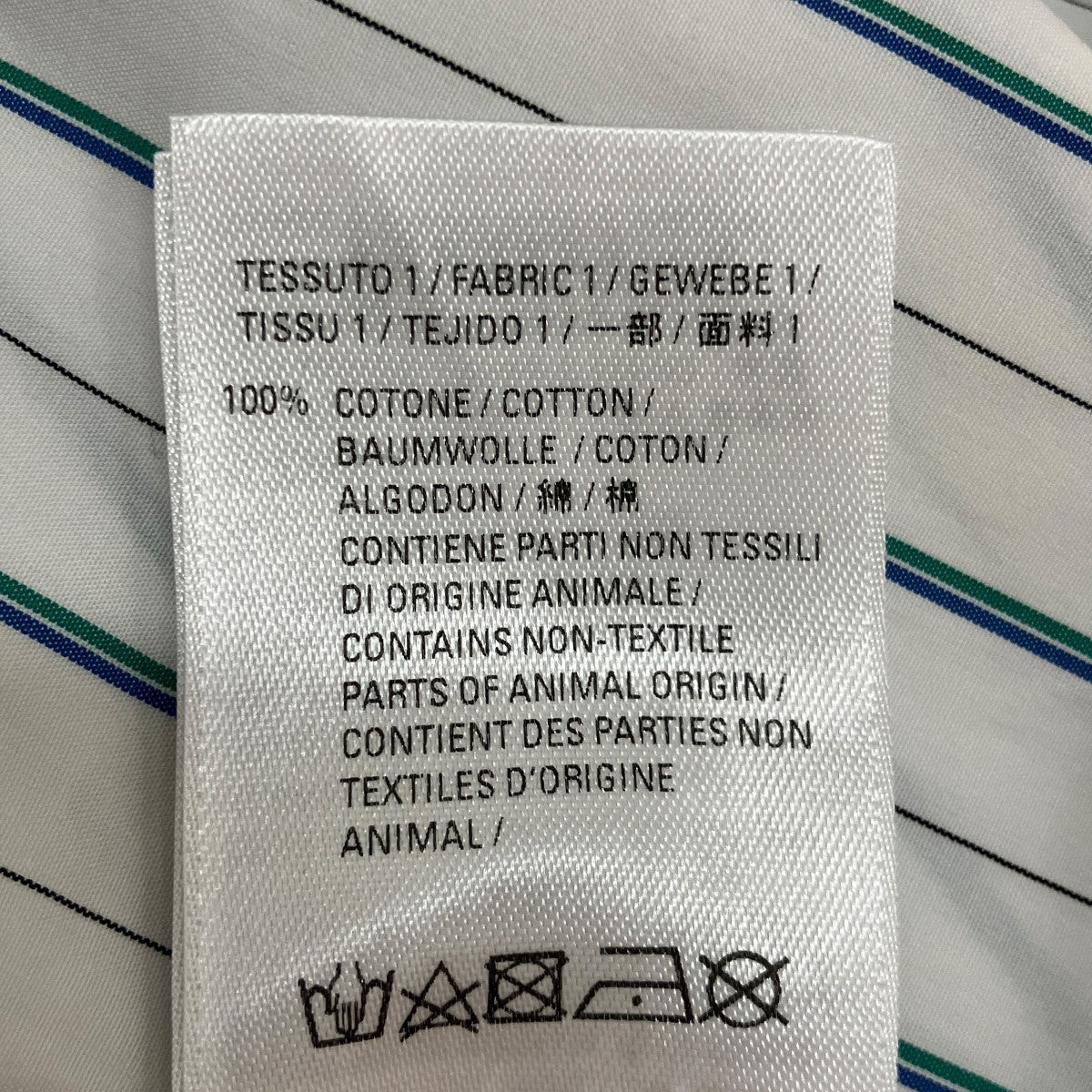 ストライプニュースイングシャツ520497